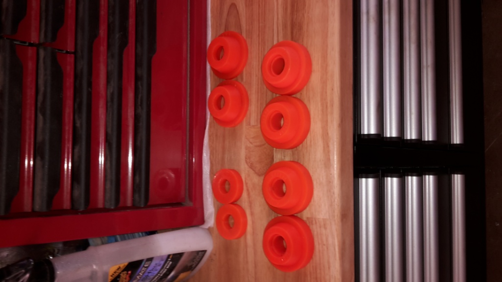 New sub frame bushes