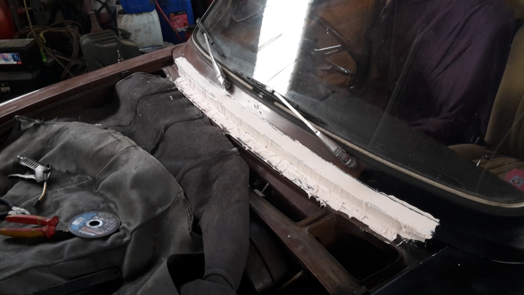Filler applied