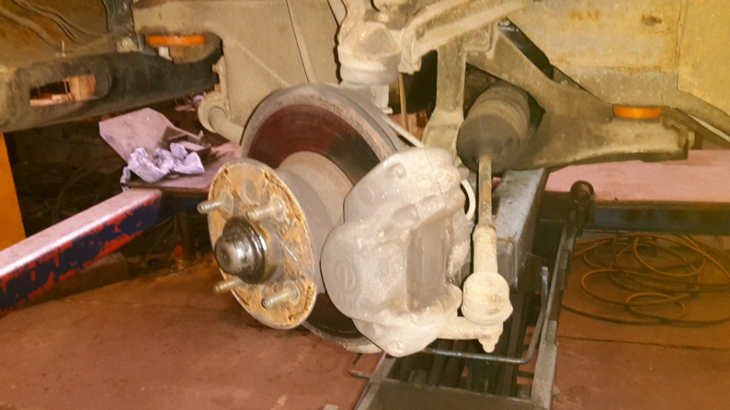 Before new breaks were fitted