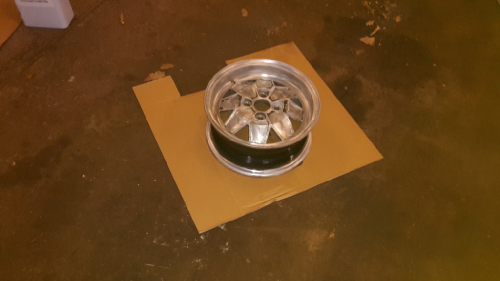 Cleaned up with the knot wheel