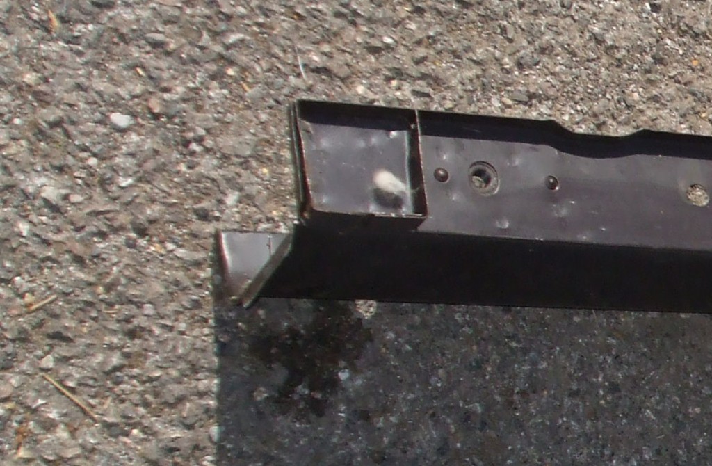 Rear of inner Sill