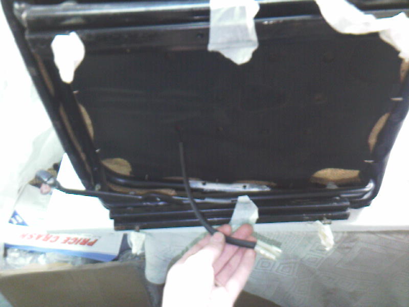 Wires underneath seats