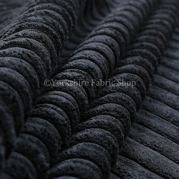 YorkHighLowCorduroyUpholsteryFabricInBlackColour2.jpg