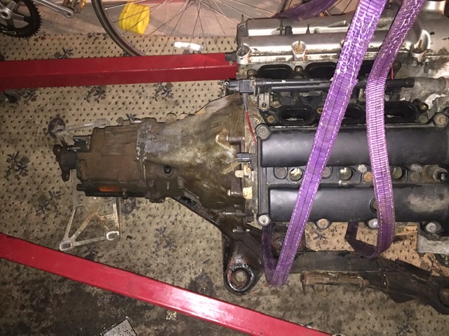 Jag Engine on Dolomite Subframe