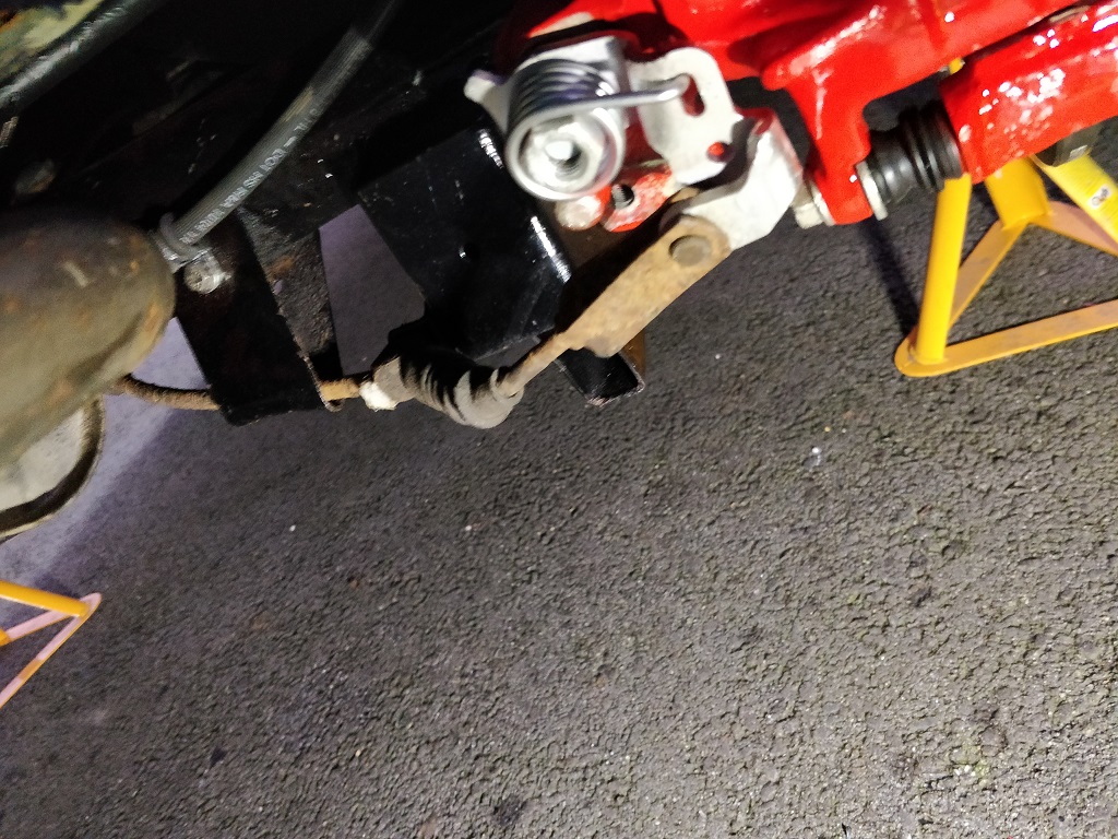 Dodge handbrake