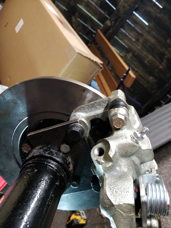 Fitted, befor fitting to the car