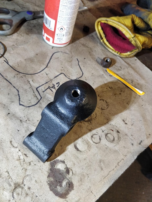 Drilled and tapped
