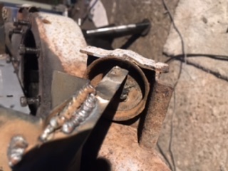 My nice circle plate to sit in the inner mounts