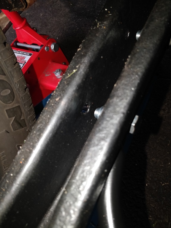 Trailing - Fit spacers here?