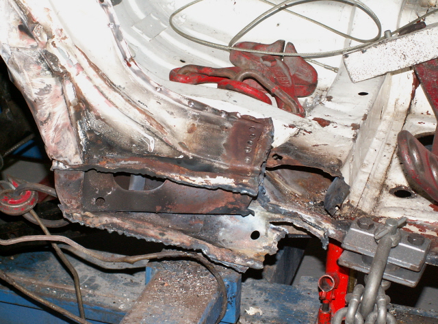 Rear Sill Area