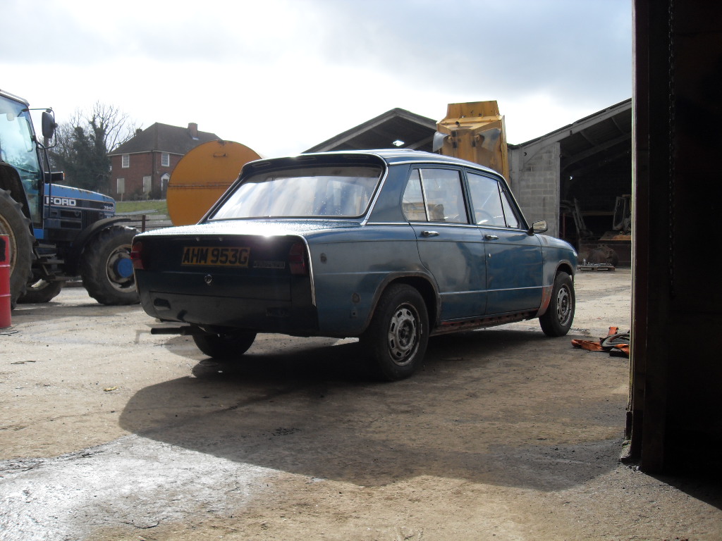 Rear offside quarter