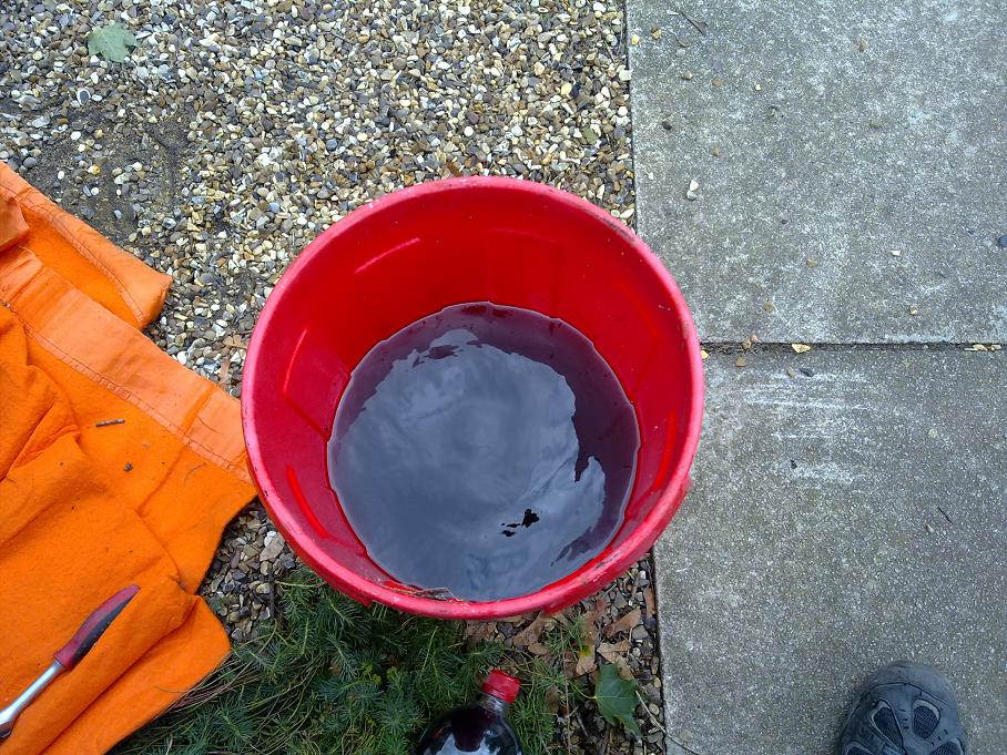 Its petrol, apparently...