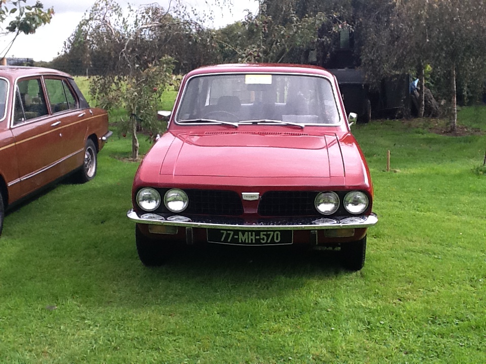 This is her out in my garden after a bit of a wash and polish last saturday