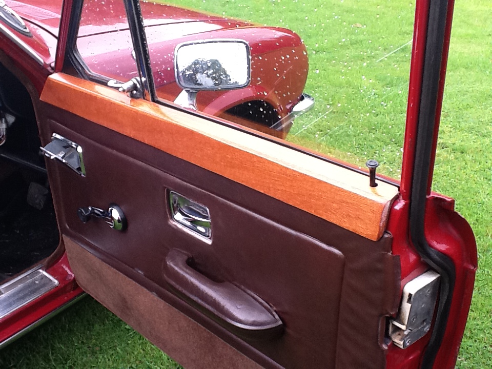 This is a pic of the restored door cap!