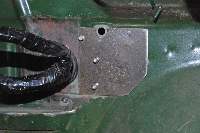 20121019-3603Pw Sprint accelerator pedal inner reinforcing plate Mk2.jpg