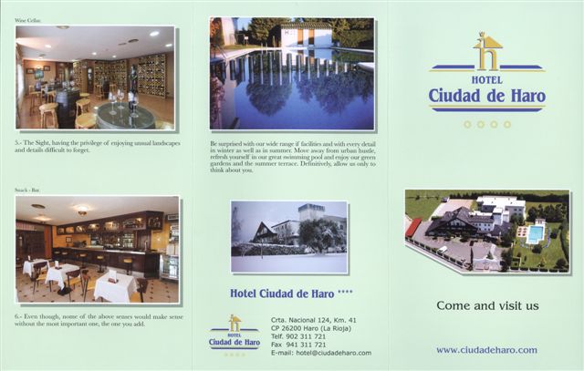 Hotele venue and services in Haro (La Rioja)