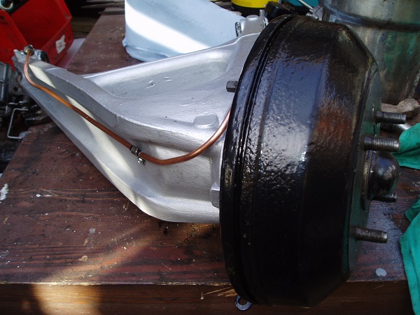 The completed trailing arm