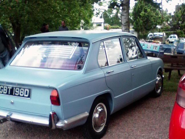Back end of Gilbert in Pub car park