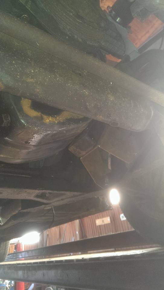 passenger side engine mount and modified sump