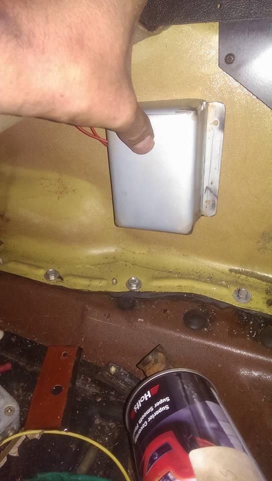 reverse sensor cover fabricated