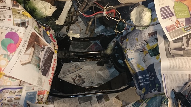 Black subframe